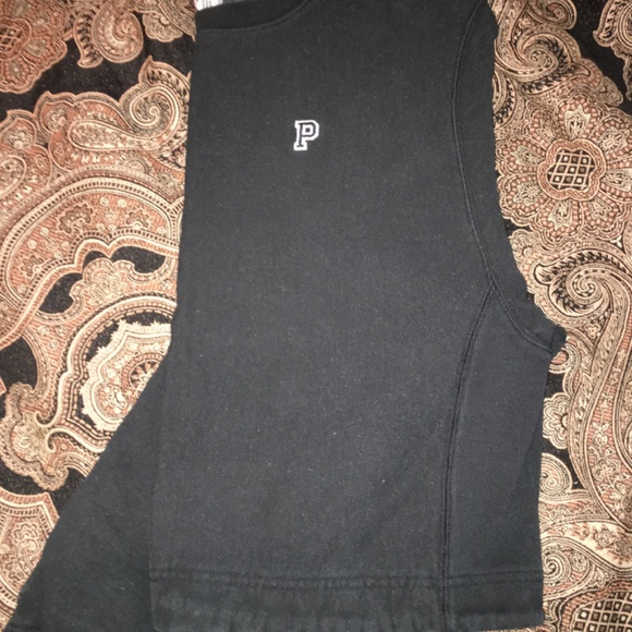 VS PINK crop sweatshirt size medium - Picture 2 of 3